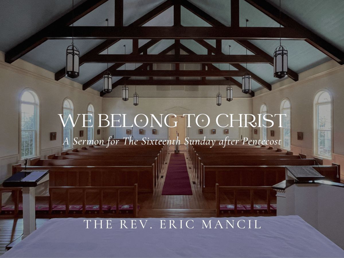 We Belong to&nbsp;Christ